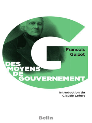 cover image of Des moyens de gouvernement et d'opposition